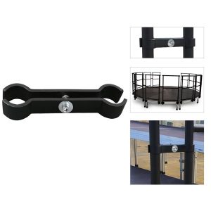 Abrazadera para unir dos quitamiedos entre sí. Ref. TMU-06