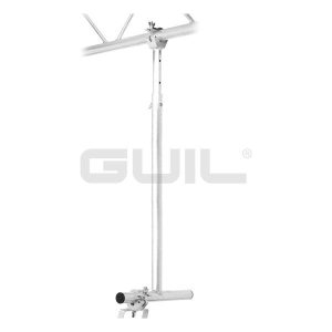 TTL-02 “T” telescópica de aluminio con abrazaderas ABZ-24