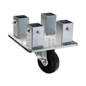 APR-4/5 Adaptador con rueda para 4 patas telescópicas de tarimas TM440, TM440XL y TM300