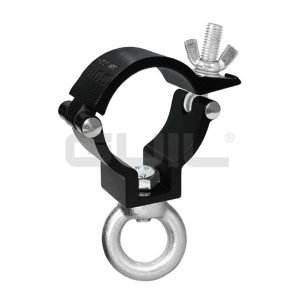 Abrazadera de aluminio con argolla. Para tubo de Ø 50 mm. WLL75 Kg – Ref. ABZ-20/N